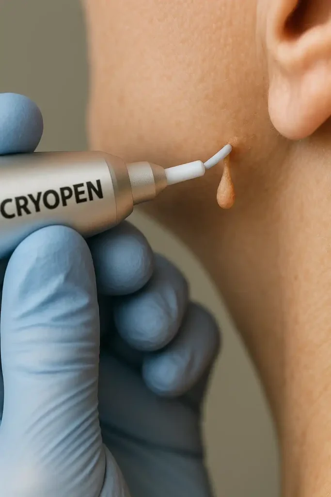 Cryopen for skin tags removal Greater London (Kensington and Chelsea) speak to our team today!