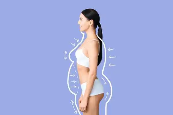 image of woman experiencing fat reduction treatment Greater London (Kensington and Chelsea)