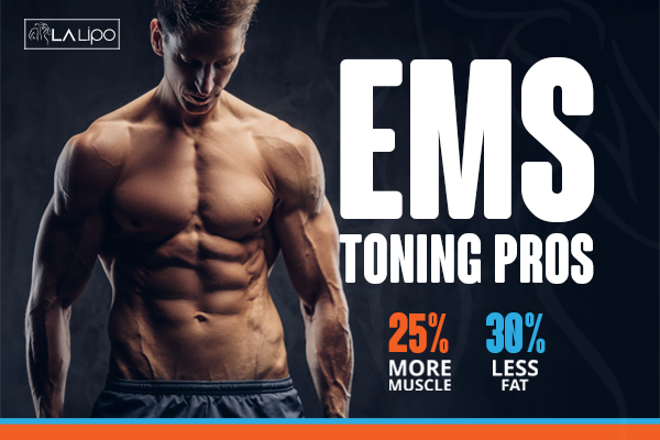 Image of man with sculpted stomach showing the fat loss and muscle gain of LA-EMS Body Sculpting Treatment Greater London (Kensington and Chelsea)