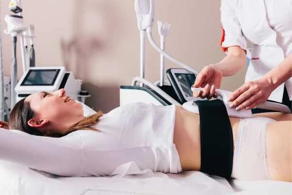 woman having body sculpting to help improve her body image and her mental health Greater London (Kensington and Chelsea)