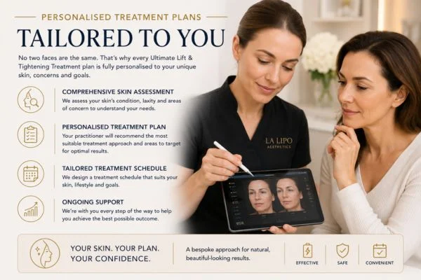 book a consultation about your ultimate lift and tighten treatment Greater London (Kensington and Chelsea)